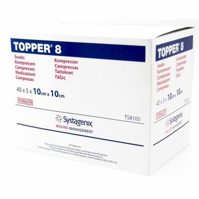 Wound Dressing  Topper 8  Sterile Gauze Swabs