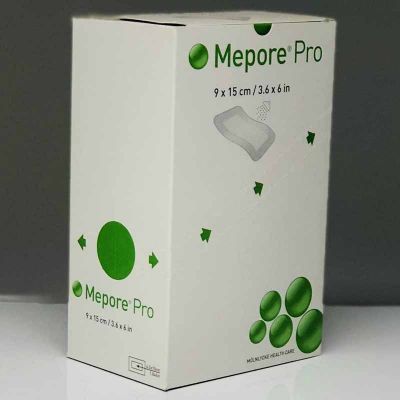 Mepore Pro Wound Dressing 9cm x 15cm - Pack 40
