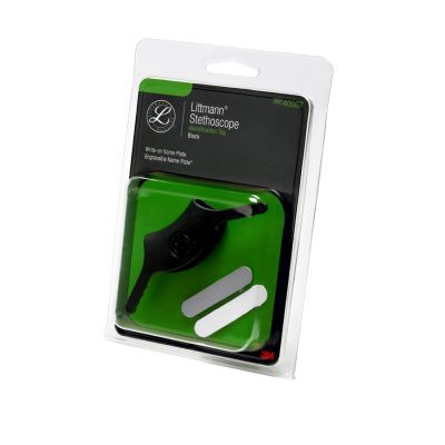3M Littmann 40007 Black Stethoscope Identification Tag