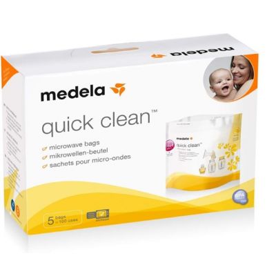 Medela Quick Clean Microwave sterilization Bag (Pack Of 5)