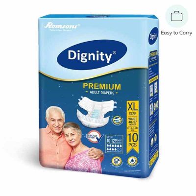Romsons Dignity Premium Adult  Diapers XL (1 Pack)