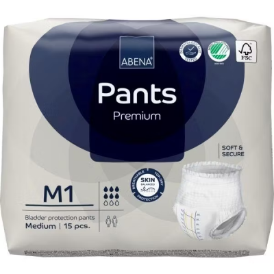ABENA PREMIUM PANTS M1, PACK OF 15