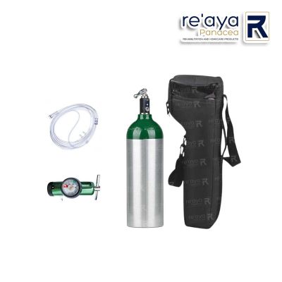ALUMINUM OXYGEN CYLINDER 2.8 L SET