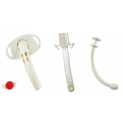 Shiley Tracheostomy Tube Cuffless with Disposable Inner Cannula, Fenestrated