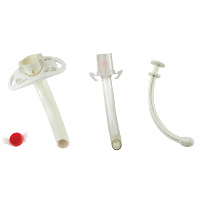 Shiley Tracheostomy Tube Cuffless with Disposable Inner Cannula