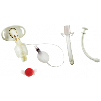 DFEN Shiley™ Tracheostomy Tube Cuffed with Disposable Inner Cannula, Fenestrated