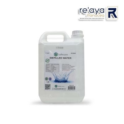 Safecare Distilled Water 5 Liters - Medical & Laboratory Grade
