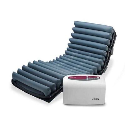 APEX DOMUS AUTO Air Mattress with Self-Adjusting Pressure, Constant Low Pressure, and Alternating Therapy