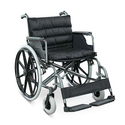 Heavy-Duty  Manual Steel Wheelchair