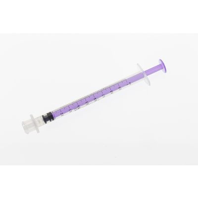 1ml ENFit Low Dose Enteral Syringe – 100/Box
