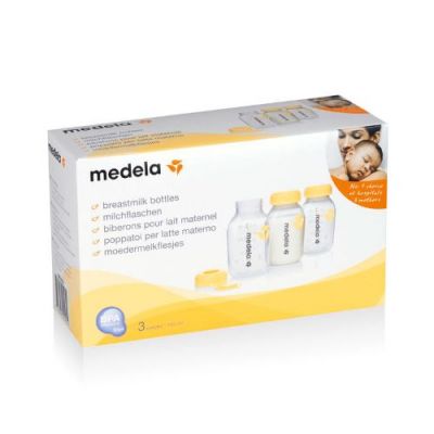 Medela Reusable milk Bottles 150ml (pk/3)