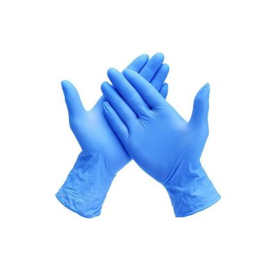 NITRILE GLOVES, BLUE (100PCS/BOX)