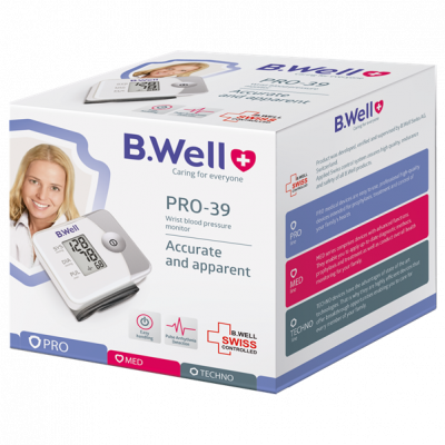 B.WELL PRO-39 Wrist blood pressure monitor