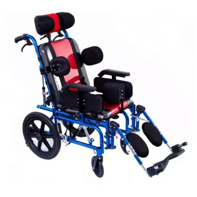 PEDIATRIC MULTI-FUNCTIONAL CEREBRAL PALSY WHEELCHAIR (RED)