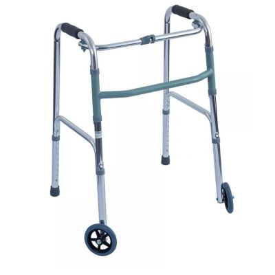 Wolaid Lightweight Folding Walker With Wheels JL9125L