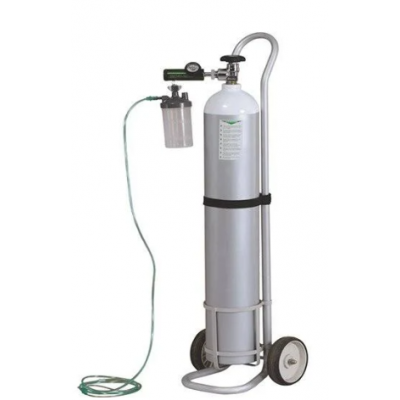 Oxygen Cylinders  Aluminum Cylinders 4.5 L Set with trolley