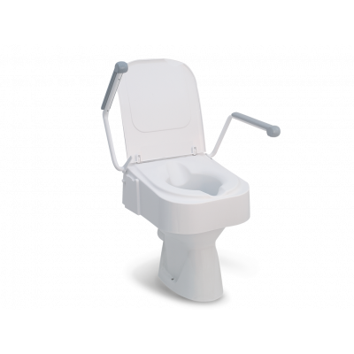 Raised toilet seat TSE 150 (with armrests)