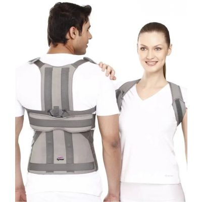 Taylor's Brace A13 offering adjustable support for the dorsal, lumbar, and sacral vertebras with customizable, ergonomic design for improved posture and comfort.