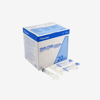 Terumo 20ml Syringe without needle, 100's/PK