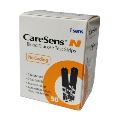 CareSens Blood Glucose Test Strips 50/pk (300104)